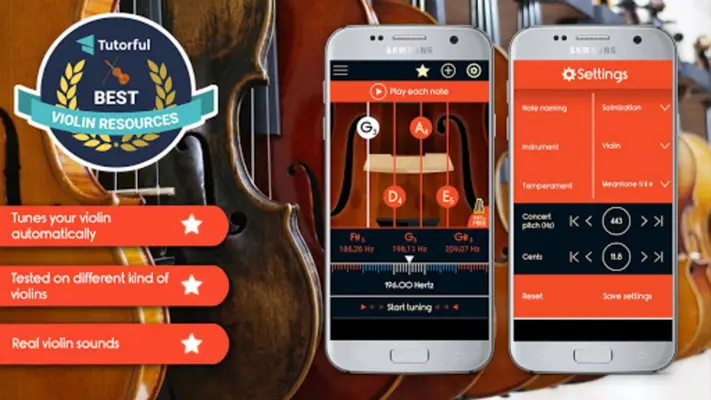 Master Violin Tuner android App screenshot 6